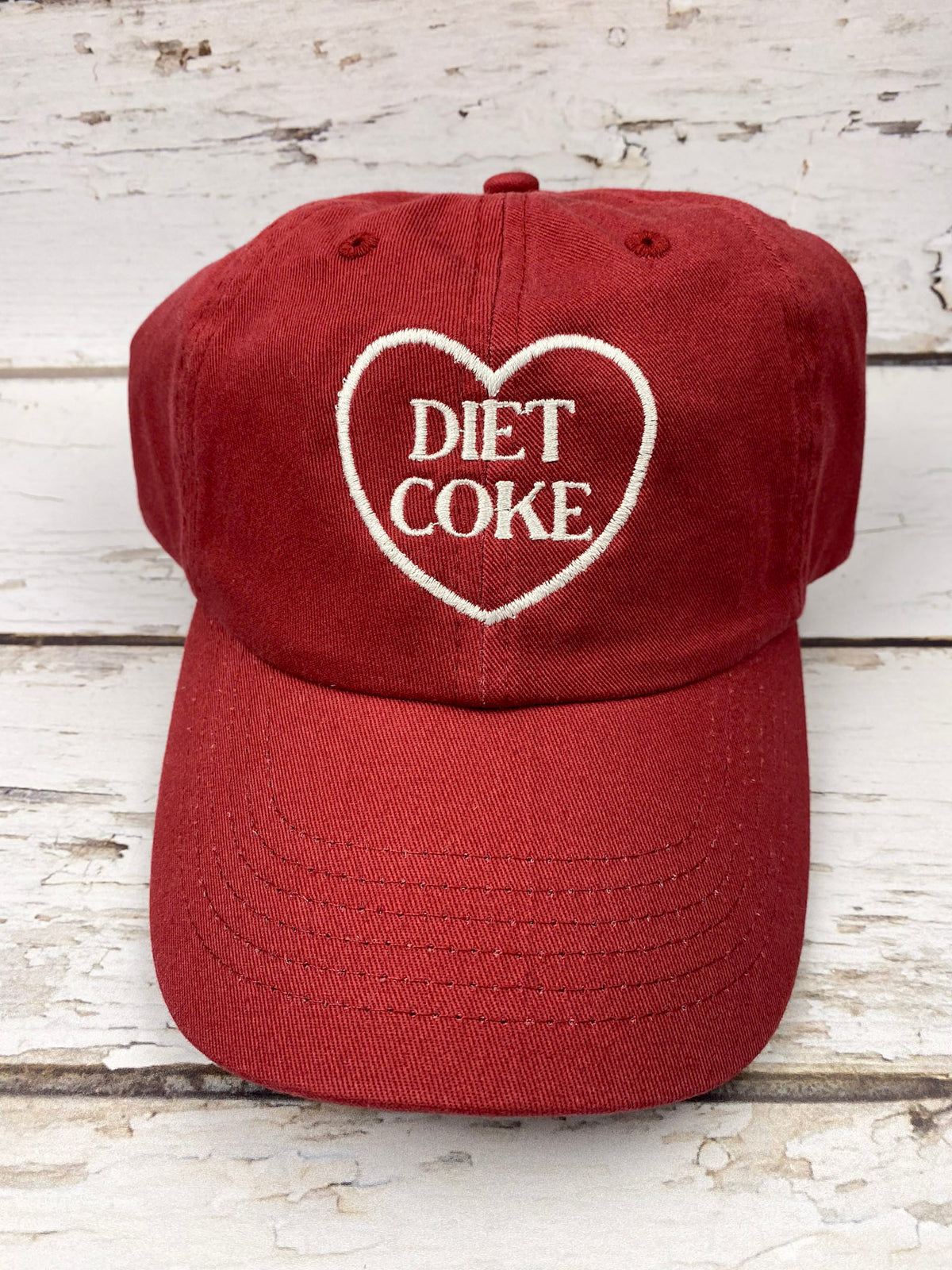 Diet Coke Embroidered Dad Hat | Custom Cotton Baseball Cap | Adjustable Classic Hat