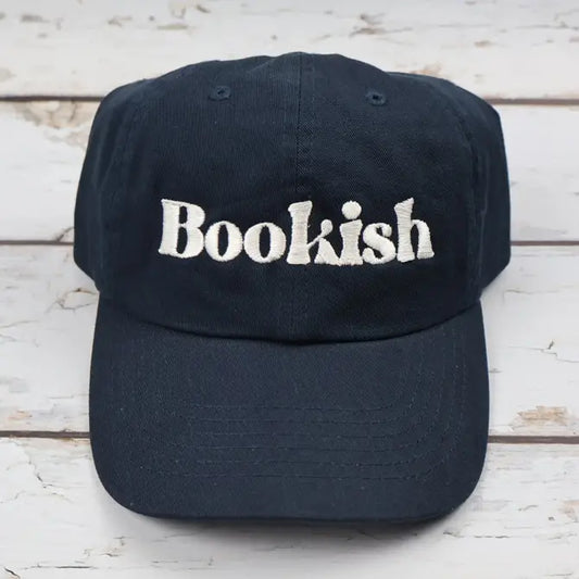 Bookish Embroidered Dad Hat | Custom Cotton Baseball Cap | Adjustable Classic Hat